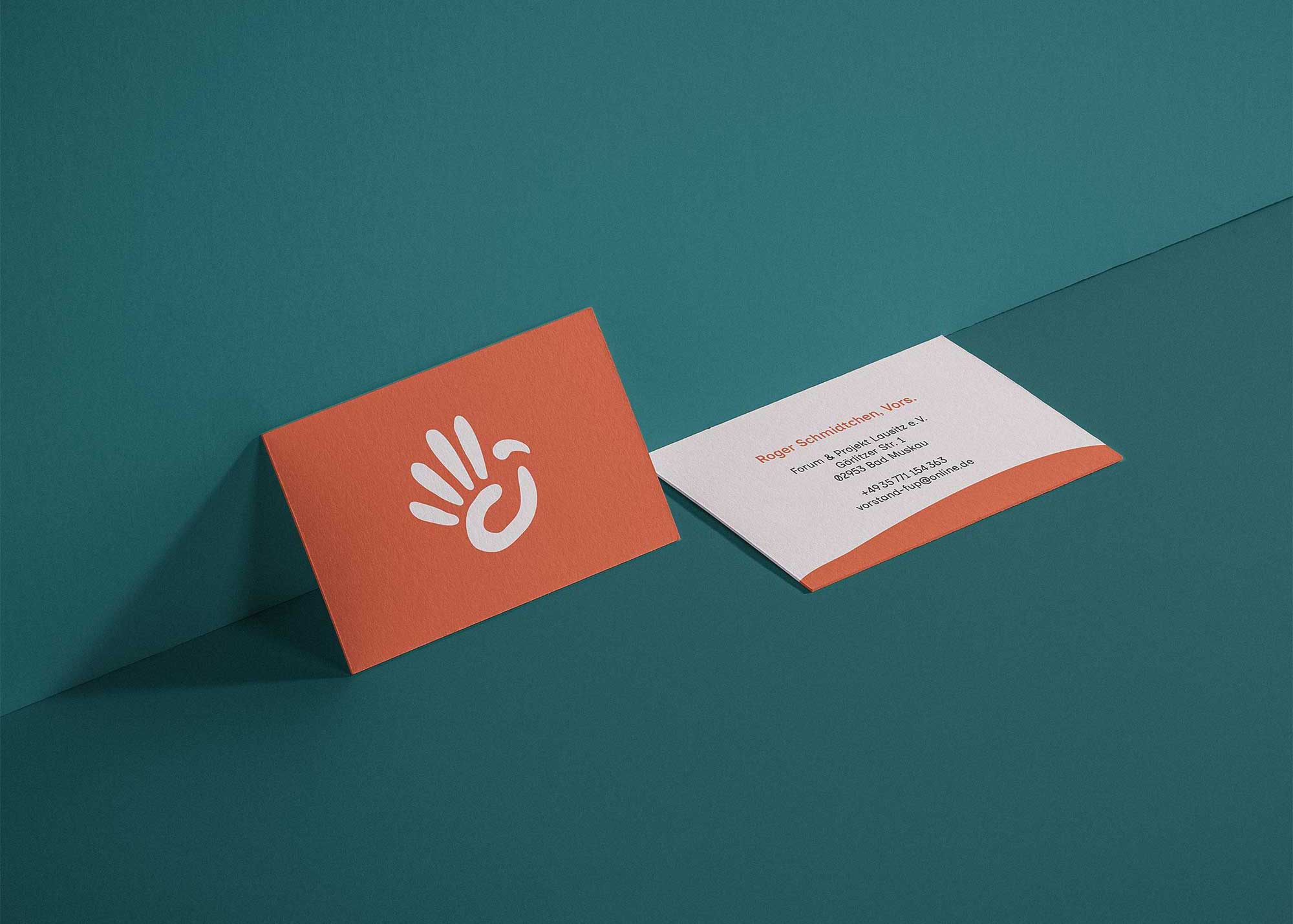 Brand Guidelines und Farbpalette Forum & Projekt Lausitz